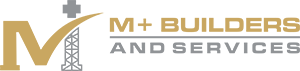 M+ Builders and Services Logo